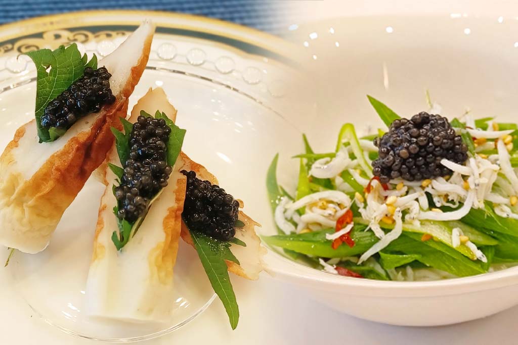 ご家庭でのキャビアのお召し上がり方